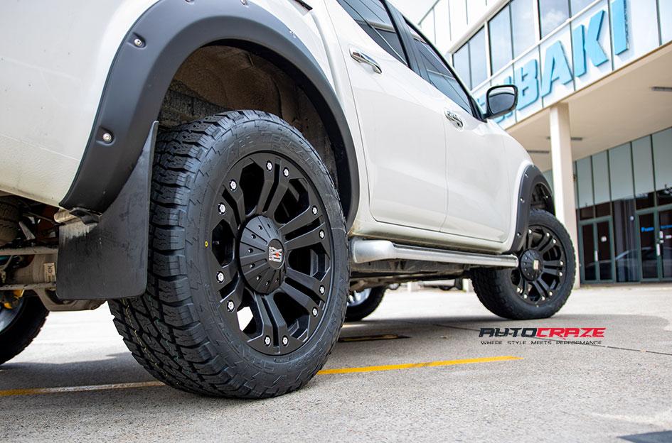 NISSAN NAVARA MONSTER XD MATTE BLACK